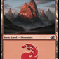 (108) Magic The Gathering Jumpstart 2022 Single: Mountain (V.2)  Land