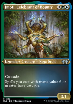 (108) Magic The Gathering Multiverse Legends Single: Imoti, Celebrant of Bounty (V.2)  Uncommon