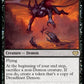 (108) Magic The Gathering Innistrad: Crimson Vow Single: Dreadfeast Demon Holo Rare