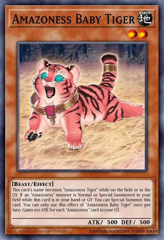 (009) YuGiOh TCG LEDU: Legendary Duelists Single: Amazoness Baby Tiger  Ultra Rare