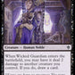 (109/269) Magic The Gathering Throne of Eldraine Single: Wicked Guardian Holo Common