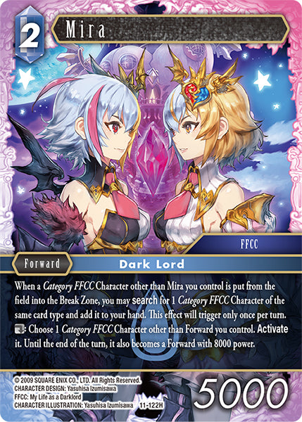 (122) Final Fantasy TCG Opus XI: Soldier's Return Single: Mira (11-122) (V.1)  Hero