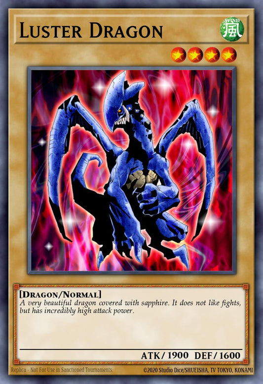 (058) YuGiOh TCG MFC: Magician's Force Single: Luster Dragon  Ultra Rare