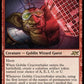 (110) Magic The Gathering Unfinity Single: Goblin Cruciverbalist Holo Rare