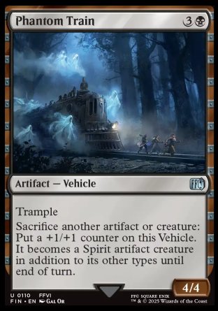 (110) Magic The Gathering Magic: The Gathering - FINAL FANTASY Single: Phantom Train  Uncommon