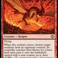 (111) Magic The Gathering Tarkir: Dragonstorm: Promos Single: Magmatic Hellkite (V.1)  Holo Rare