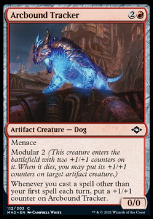 (112) Magic The Gathering Modern Horizons 2 Single: Arcbound Tracker Holo Common