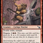 (112) Magic The Gathering Murders at Karlov Manor Single: Bolrac-Clan Basher Holo Uncommon