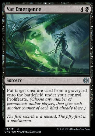 (112) Magic The Gathering Phyrexia: All Will Be One Single: Vat Emergence Holo Uncommon