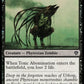 (112) Magic The Gathering Dominaria United Single: Toxic Abomination Holo Common