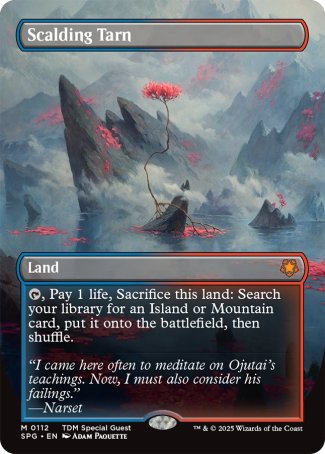 (112) Magic The Gathering Special Guests Single: Scalding Tarn Holo Mythic