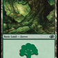 (112) Magic The Gathering Jumpstart 2022 Single: Forest (V.3)  Land