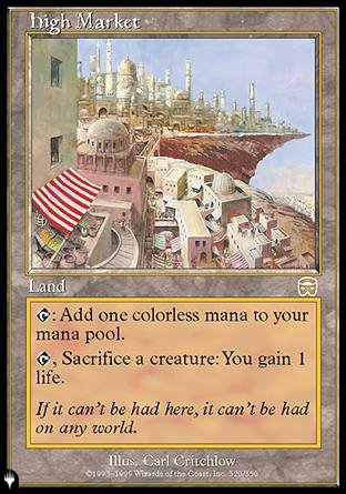 (320) Magic The Gathering The List Single: High Market  Rare