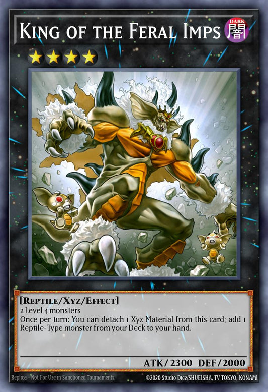 (154) YuGiOh TCG BLMM: Battles of Legend: Monster Mayhem Single: King of the Feral Imps (V.1 - Ultra Rare)  Ultra Rare