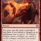 (113) Magic The Gathering Tarkir: Dragonstorm Single: Molten Exhale Holo Common