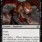(113) Magic The Gathering Adventures in the Forgotten Realms Single: Manticore  Common
