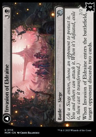 (113) Magic The Gathering March of the Machine Single: Invasion of Eldraine // Prickle Faeries Holo Uncommon