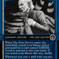 (1143) Magic The Gathering Universes Beyond: Doctor Who: Extras Single: The First Doctor (V.5) Holo Rare