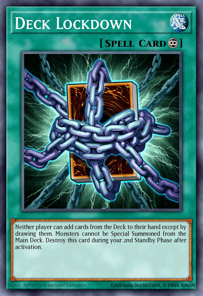 (090) YuGiOh TCG DUOV: Duel Overload Single: Deck Lockdown  Ultra Rare