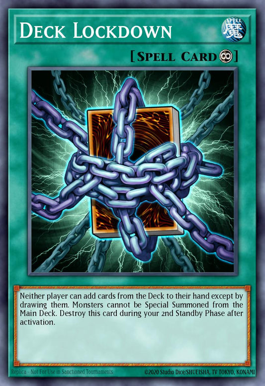 (090) YuGiOh TCG DUOV: Duel Overload Single: Deck Lockdown  Ultra Rare