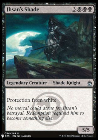 (094) Magic The Gathering The List Single: Ihsan's Shade  Uncommon