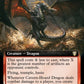 (114) Magic The Gathering Commander: The Lord of the Rings: Tales of Middle-earth: Extras Single: Cavern-Hoard Dragon  Rare