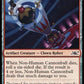 (115) Magic The Gathering Unfinity Single: Non-Human Cannonball Holo Common