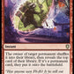 (115) Magic The Gathering Commander: Bloomburrow Single: Chaos Warp  Rare