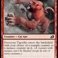 (115/274) Magic The Gathering Ikoria: Lair of Behemoths Single: Ferocious Tigorilla Holo Common