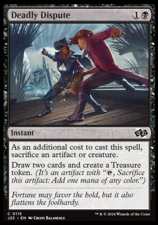(115) Magic The Gathering Foundations Jumpstart Single: Deadly Dispute  Common