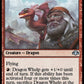 (116) Magic The Gathering Dominaria Remastered Single: Dragon Whelp  Uncommon