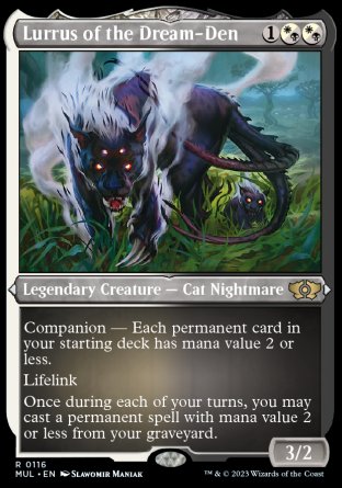 (116) Magic The Gathering Multiverse Legends Single: Lurrus of the Dream-Den (V.2) Holo Rare