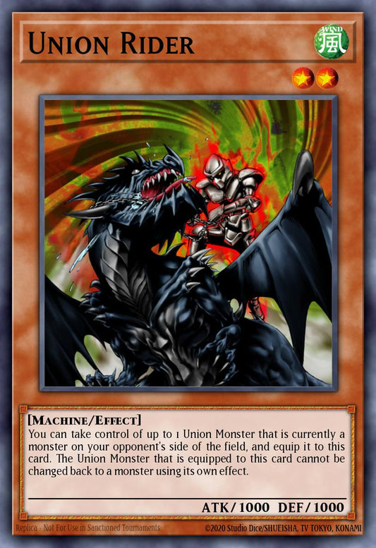 (018) YuGiOh TCG MFC: Magician's Force Single: Union Rider  Common
