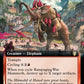 (117) Magic The Gathering Commander: The Lord of the Rings: Tales of Middle-earth: Extras Single: Rampaging War Mammoth  Rare