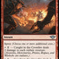 (117) Magic The Gathering Outlaws of Thunder Junction Single: Caught in the Crossfire  Holo Uncommon