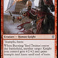 (117/269) Magic The Gathering Throne of Eldraine Single: Burning-Yard Trainer  Uncommon