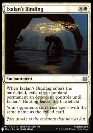 (017) Magic The Gathering The List Single: Ixalan's Binding  Uncommon