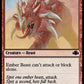 (117) Magic The Gathering Dominaria Remastered Single: Ember Beast Holo Common