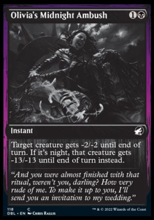 (117) Magic The Gathering Innistrad: Double Feature Single: Novice Occultist Holo Common