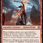 (118) Magic The Gathering Tarkir: Dragonstorm: Promos Single: Sarkhan, Dragon Ascendant (V.2)  Rare