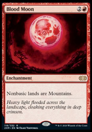 (118/332) Magic The Gathering Double Masters Single: Blood Moon  Rare