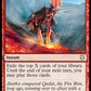 (118) Magic The Gathering Commander: Adventures in the Forgotten Realms Single: Commune with Lava  Rare