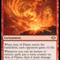 (118/254) Magic The Gathering Modern Horizons Single: Aria of Flame Holo Rare