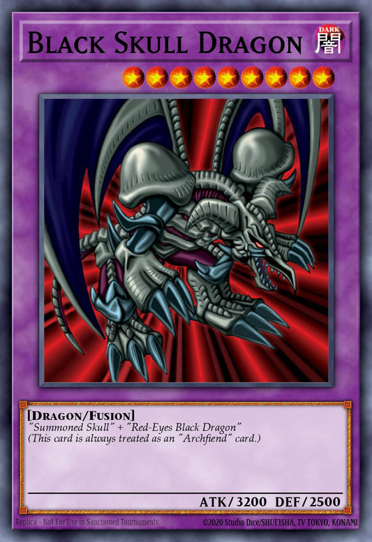 (054) YuGiOh TCG LCJW: Legendary Collection 4: Mega Pack Single: Black Skull Dragon  Rare