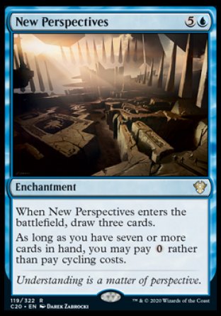 (119/322) Magic The Gathering Commander: Ikoria Single: New Perspectives  Rare