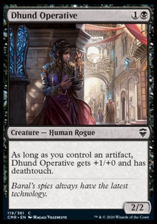 (119/361) Magic The Gathering Commander Legends Single: Dhund Operative  Common