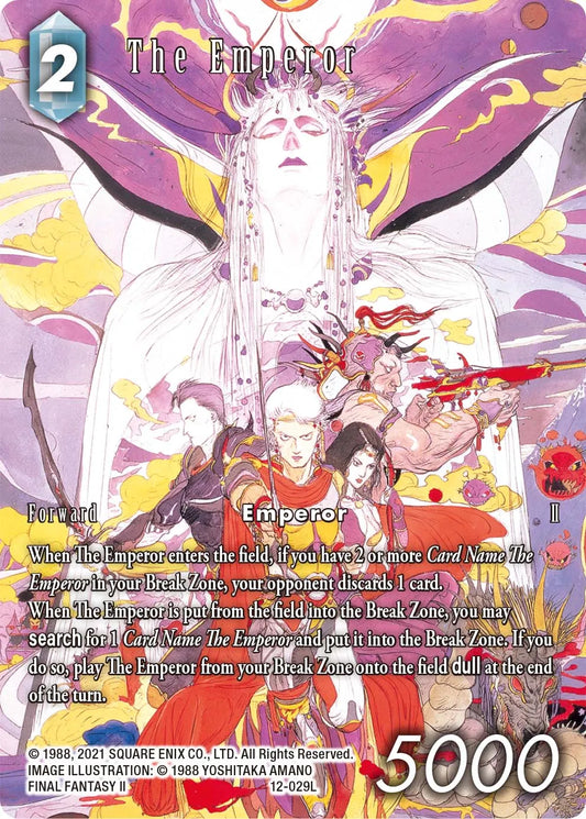 (12-029) Final Fantasy TCG Dawn of Heroes Single: The Emperor (12-029) (V.2)  Legend