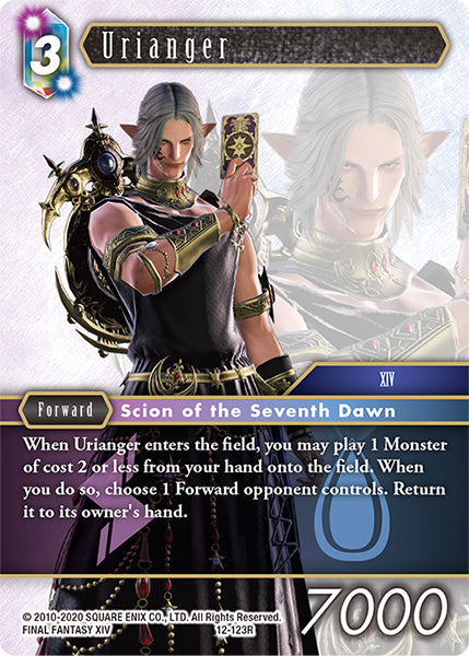 (123) Final Fantasy TCG Opus XII: Crystal Awakening Single: Urianger (12-123) Holo Rare