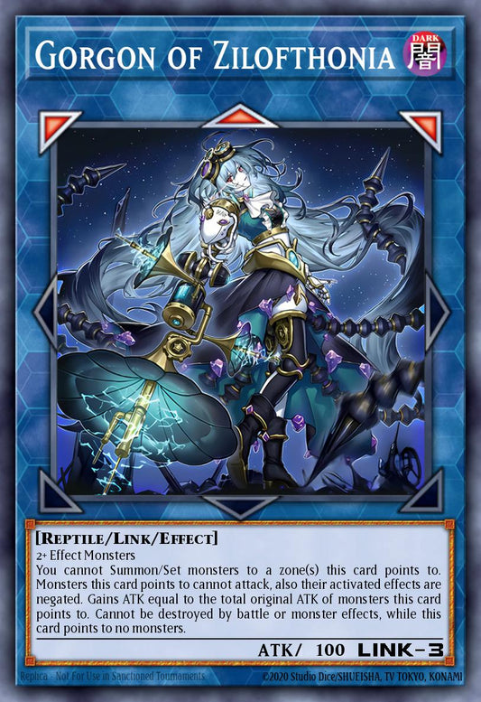 (DUAD050) YuGiOh TCG Duelist’s Advance Single: Gorgon of Zilofthonia (V.2 - Starlight Rare)  Starlight Rare