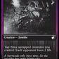 (120) Magic The Gathering Innistrad: Double Feature Single: Shady Traveler // Stalking Predator Holo Common